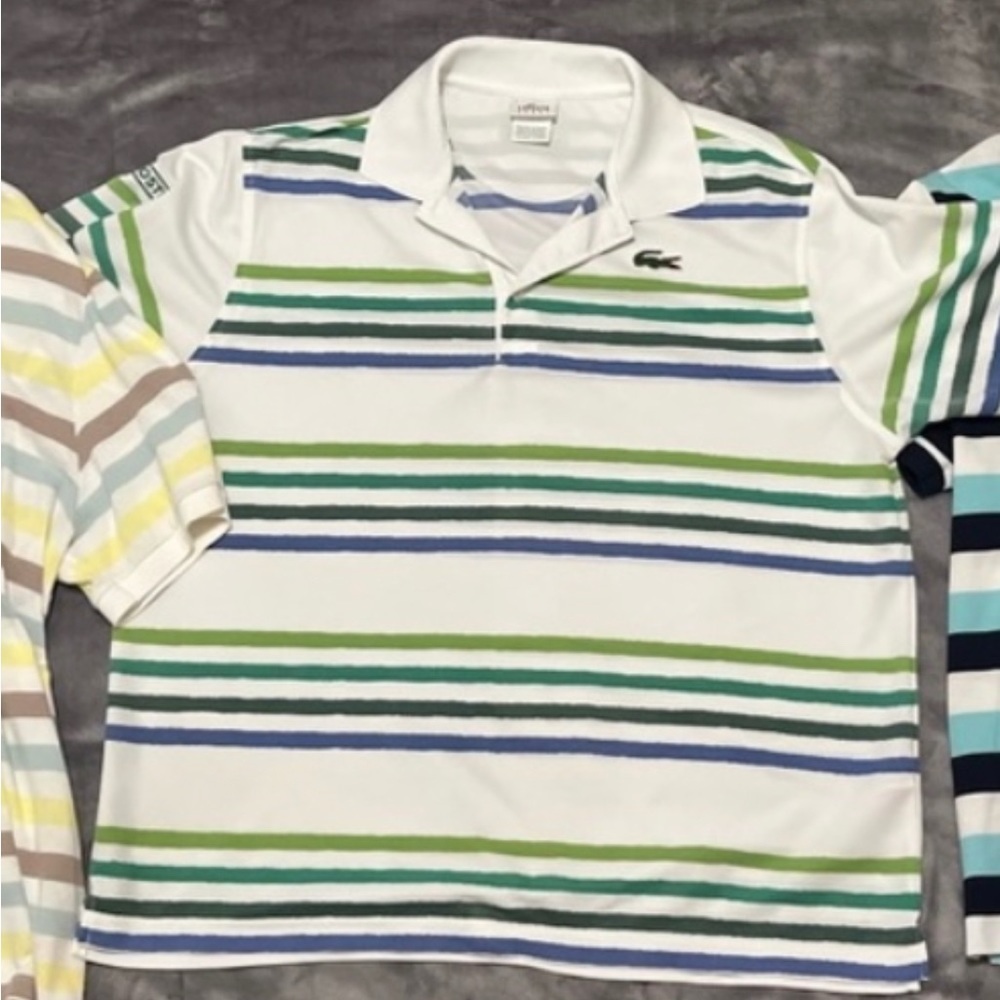 Lacoste Sport Stripe Polo - Picture 3 of 4